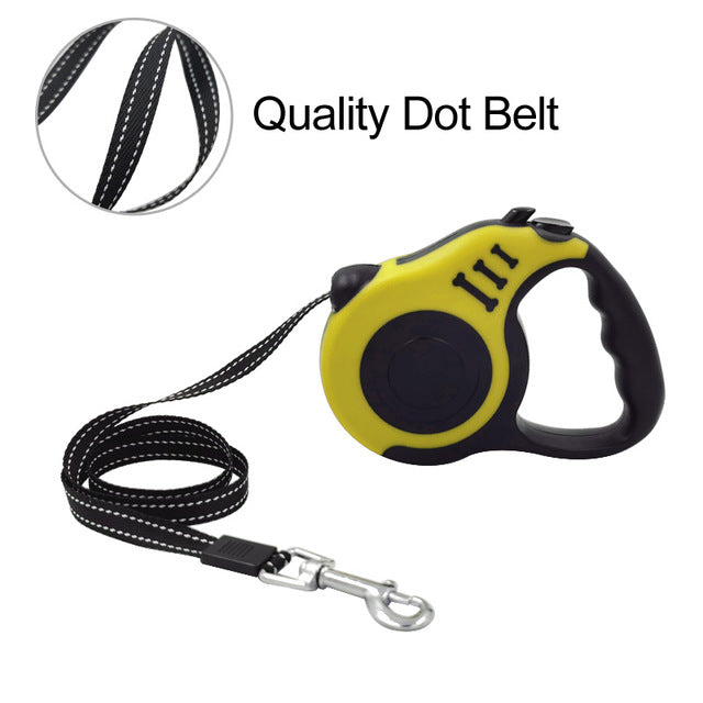 Automatic Retractable Nylon Dog Leash